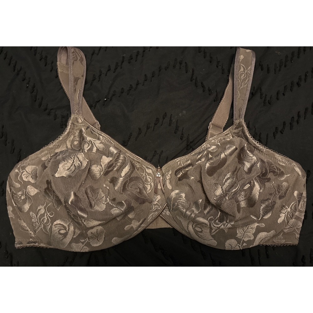 Wacoal Awareness Taupe Full Figure Full Coverage‎ Unlined Underwire Bra, 38D